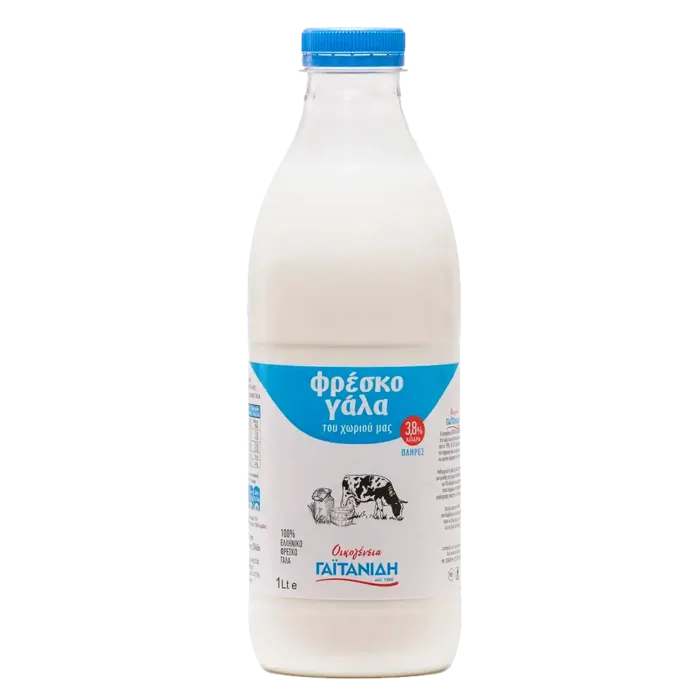 Γάλα Πλήρες 1lt 3,8%