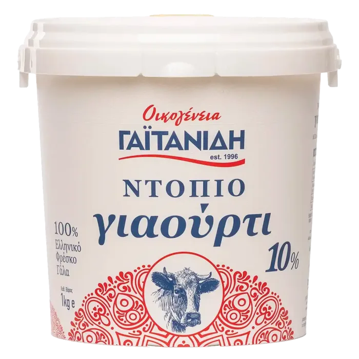 Γιαούρτι Στραγγιστό 1Kgr 10%