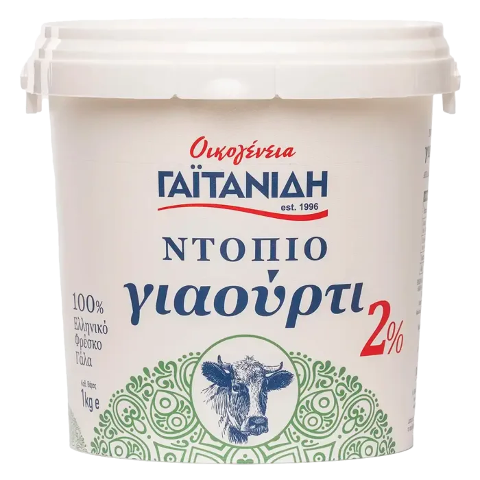 Γιαούρτι Στραγγιστό 1Kgr 2%
