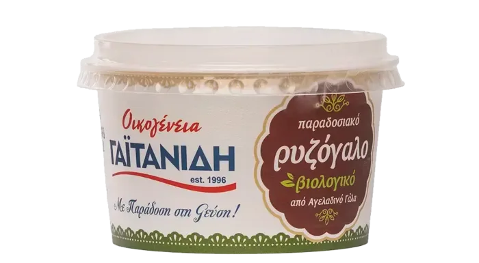 BIO Ρυζόγαλο 180gr 2,9%