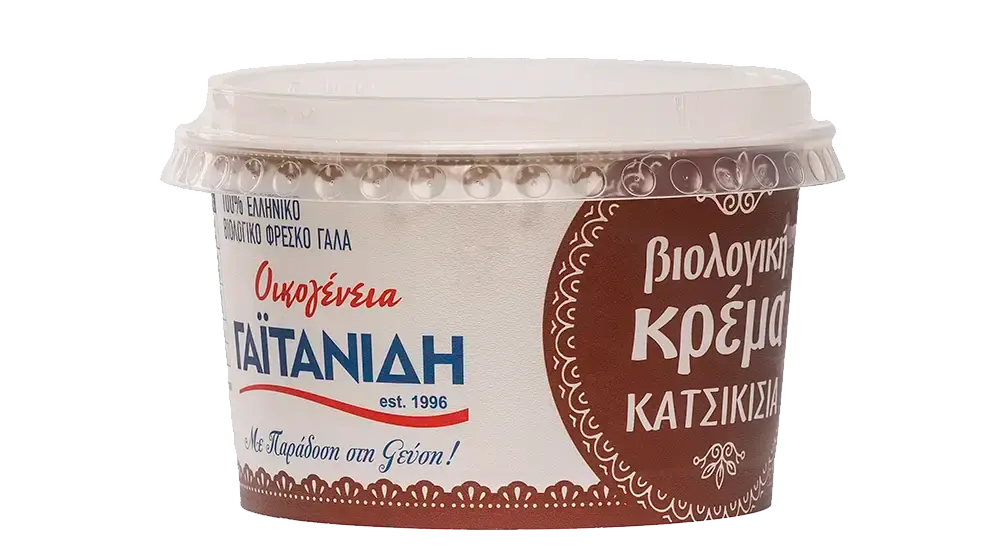 Κρέμα Κατσικίσια BIO 180gr 4%
