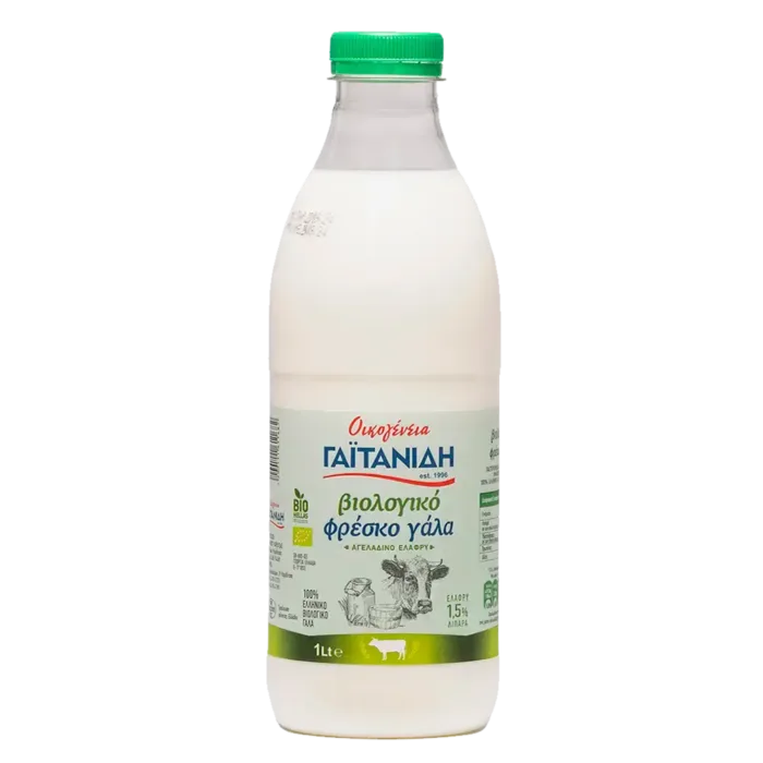 BIO Γάλα Ελαφρύ 1lt 1,5%