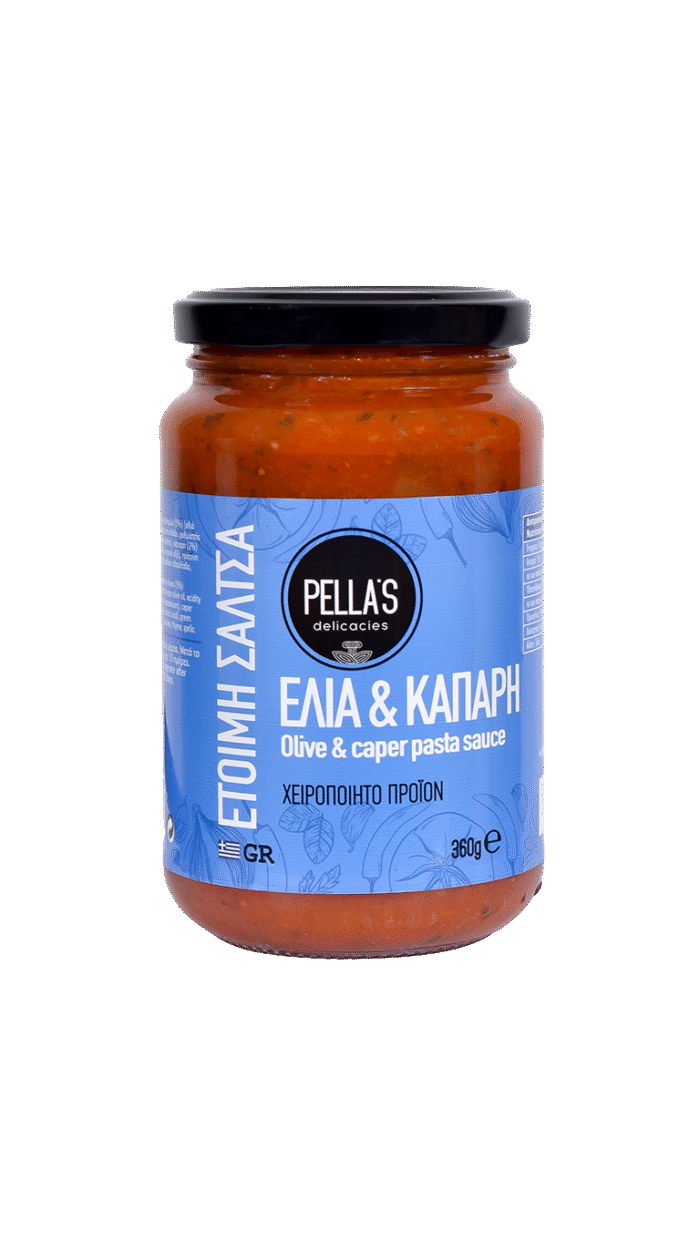 Σάλτσα Τομάτας με Ελιά & Κάπαρη